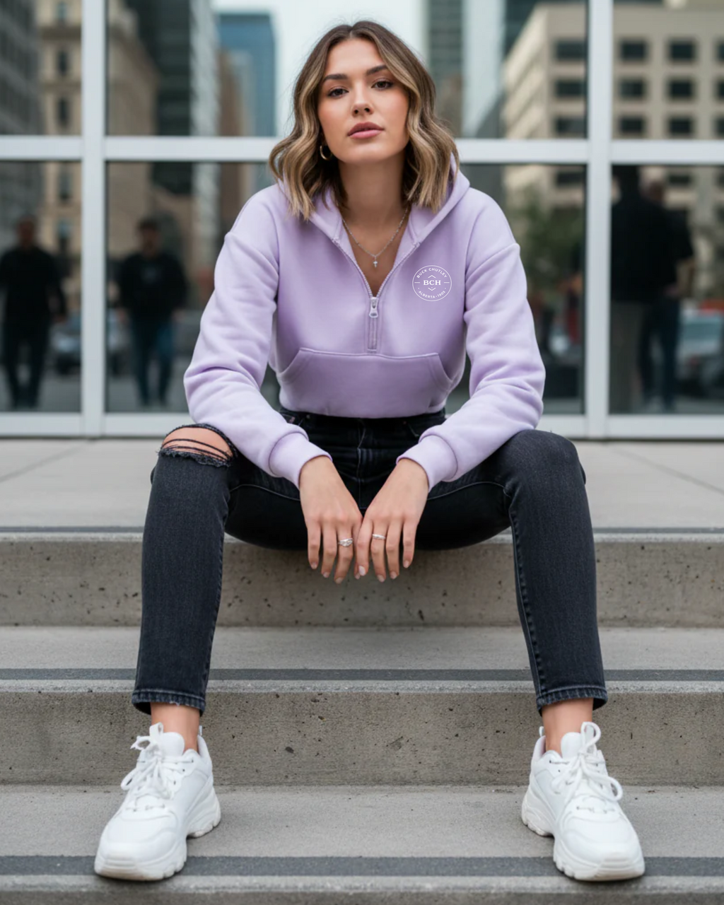 What the Buck Ladies Pullover