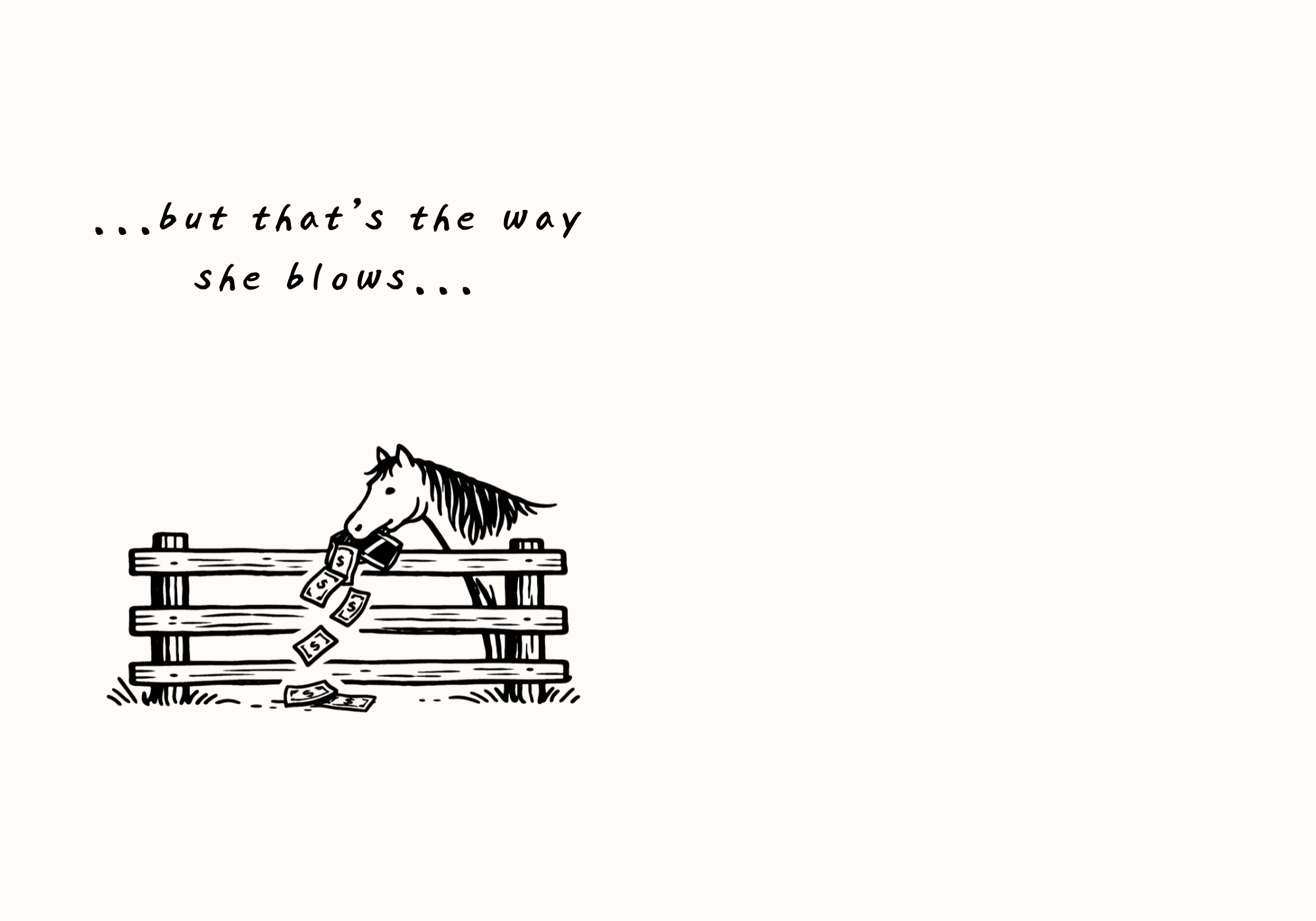 The Way She Blows - Cards for Friends