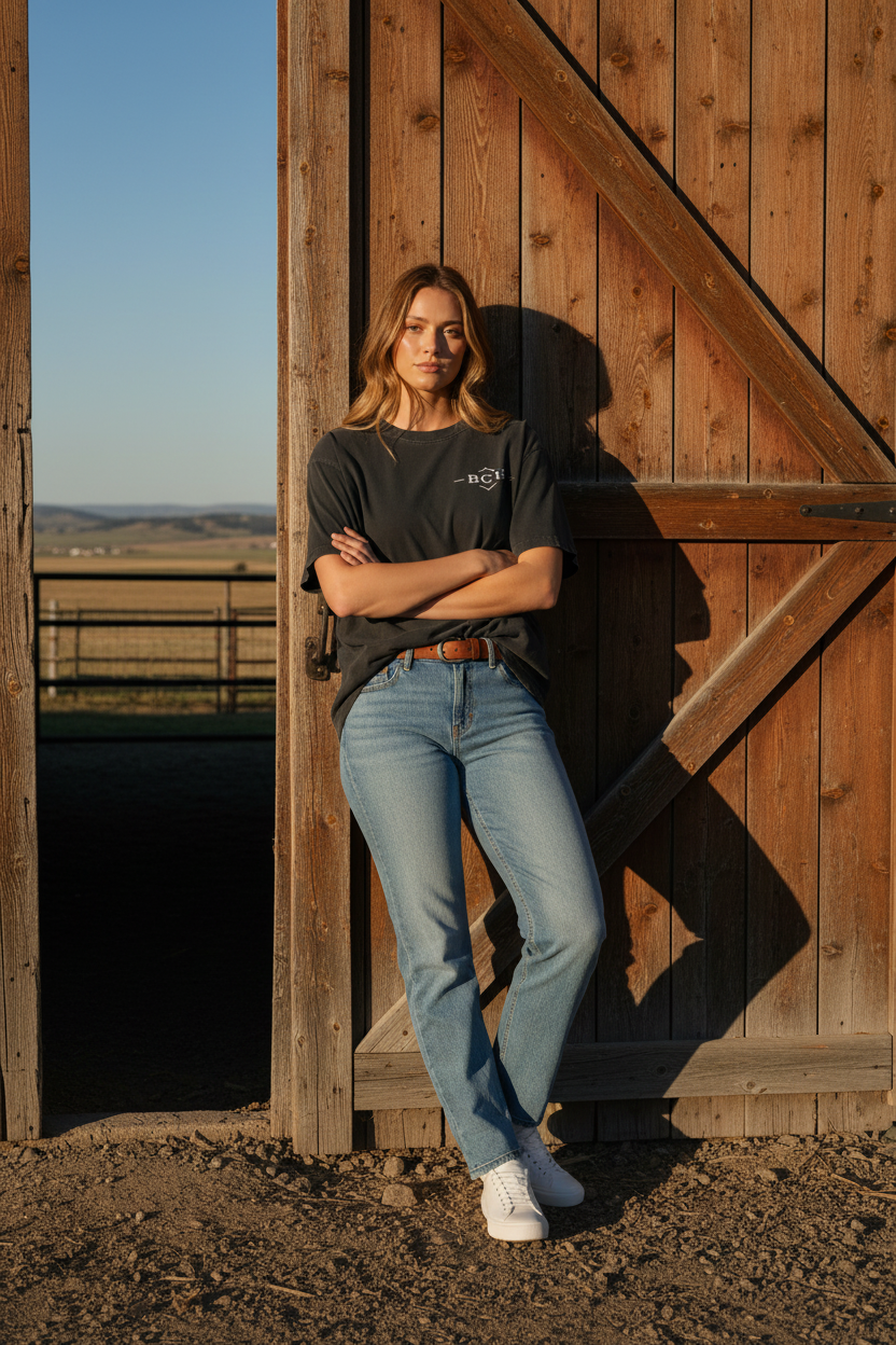 Barn door women