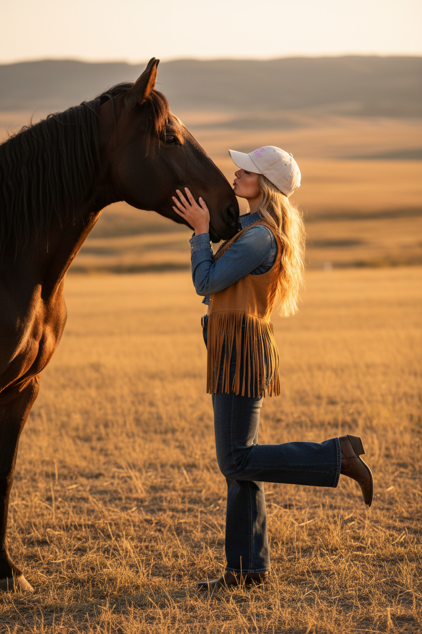 Buck Chutley - Bridge of Horse Nose Kiss