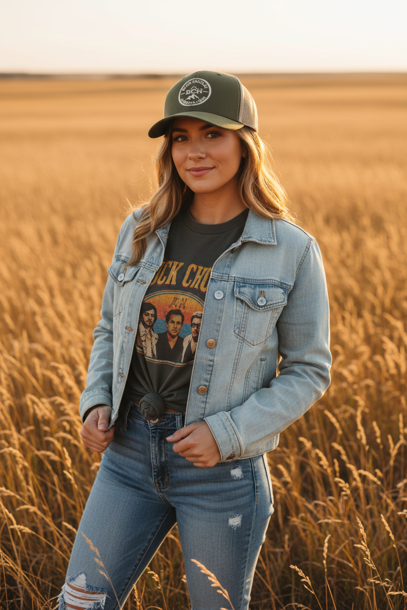 Buckle Up Cap - Female Model