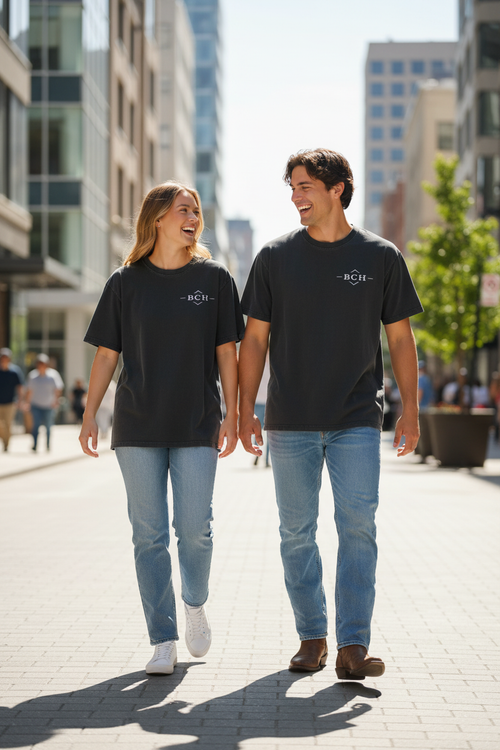 City street couples